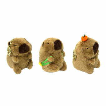 Купить Брелок-игрушка "Капибара" 13 х 7,5 см оптом